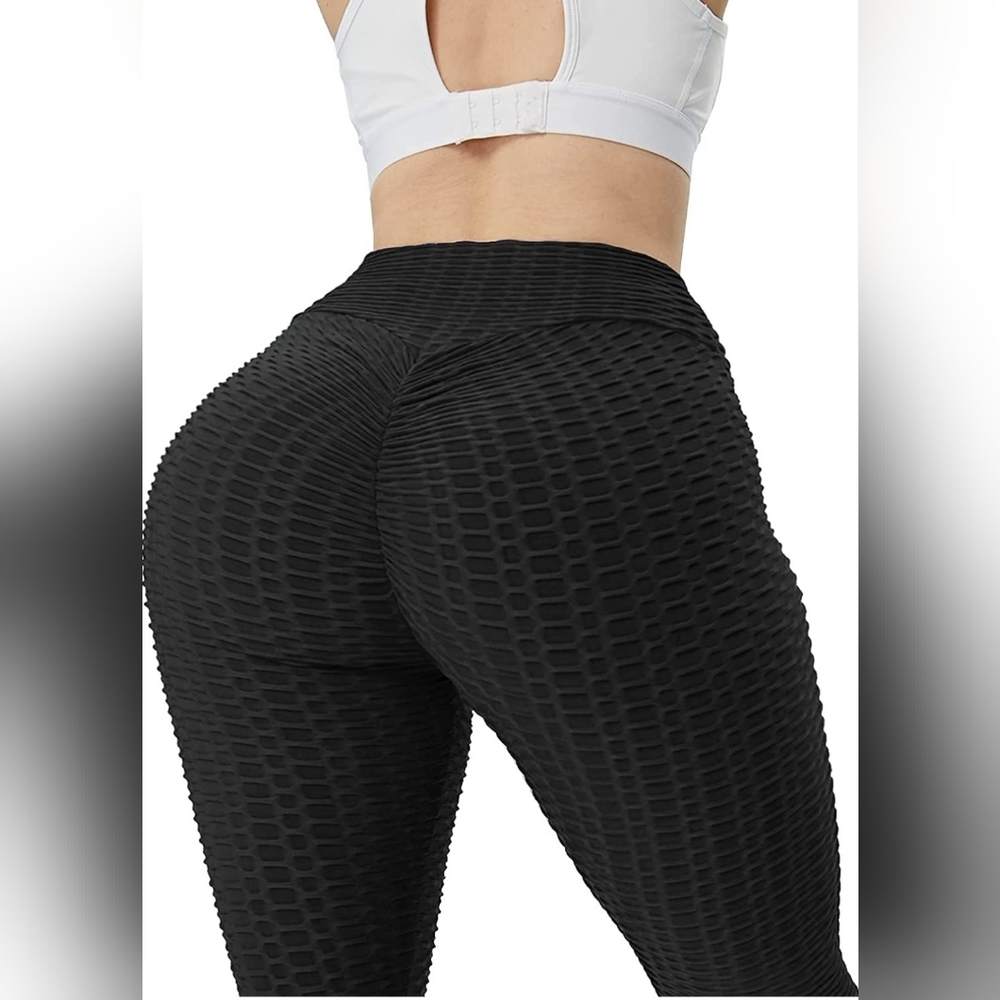Comfy Forever Tik-Tok Women Yoga textured Leggins - Picture 6 of 13